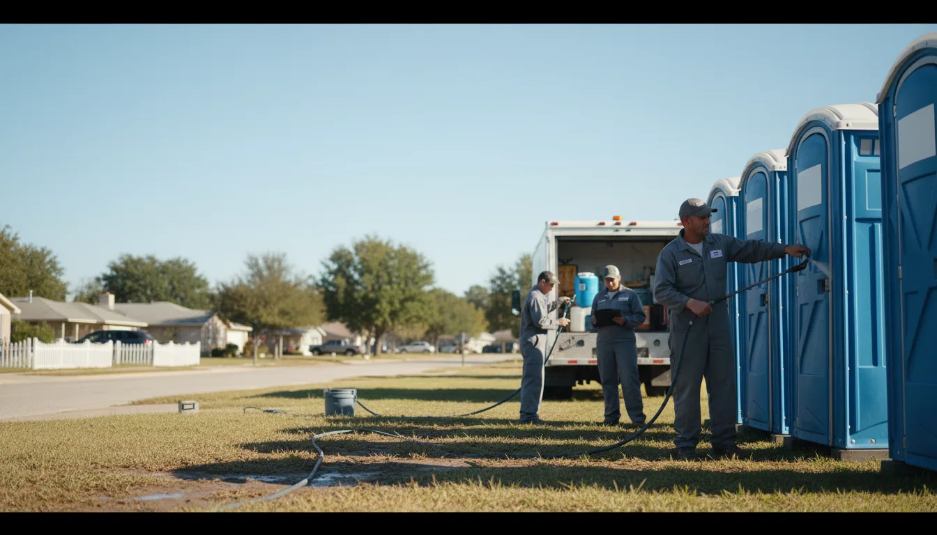 Long-Term Portable Toilet Rental in Lithopolis, OH near me